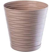 Donice - Doniczka Osłonka Z Podstawką Donica Kolory 21Cm - miniaturka - grafika 1