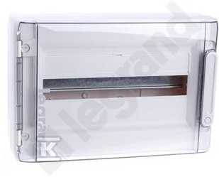 Legrand Rozdzielnica natynkowa XL3 125 1X18 drzwi transparentne 401656 - Rozdzielnie elektryczne - miniaturka - grafika 1