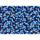 Oświetlenie świąteczne - Lampki 300 LED zewnętrzne na transformator niebieskie flash zimny biały CORTINA POLAND - miniaturka - grafika 1