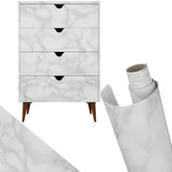 Dekoracje domu - Okleina meblowa folia samoprzylepna połysk marmur 60cm x 2m - miniaturka - grafika 1