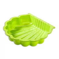 Place zabaw - Małpiszon, piaskownica plastikowa Shell - zielony - miniaturka - grafika 1