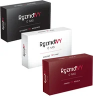 Gry planszowe - Zestaw 3 gier: RozmoWY O NAS Związek i Relacja oraz RozmoWY O NAS Intymność i Namiętność a także RozmoWY O NAS Marzenia i Plany, gra dla par, StarHo.. - miniaturka - grafika 1