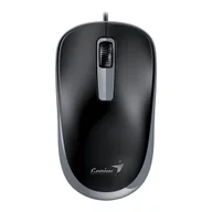 Myszki - Mysz przewodowa, Genius DX-125S, czarno-szara, optyczna, 1200DPI - miniaturka - grafika 1