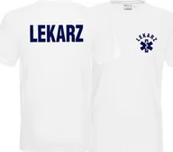 Odzież robocza - Promostars LPP - Koszulka męska LEKARZ biała - miniaturka - grafika 1