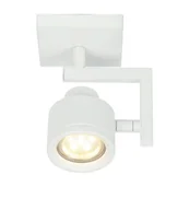 Lampy ścienne - Alenis - kinkiet 1 płomienny biały 823311-01 - miniaturka - grafika 1