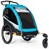 Przyczepki rowerowe - Burley D’Lite X Single Niebieski - miniaturka - grafika 1