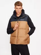 Kamizelki męskie - Columbia Kamizelka Puffect™ II Vest Brązowy Regular Fit - miniaturka - grafika 1