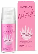 Peelingi i scruby do twarzy - Aloesowy Kwasowy peeling do twarzy ALOESOVE PINK, 50ml - miniaturka - grafika 1