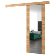 Drzwi wewnętrzne - Drzwi przesuwne wewnętrzne naścienne, drzwi loft do zabudowy, system przesuwny Salwador 90 wzór II - miniaturka - grafika 1