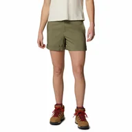 Spodenki damskie - Damskie krótkie spodenki Columbia Silver Ridge Utility Short stone green - 10 - miniaturka - grafika 1