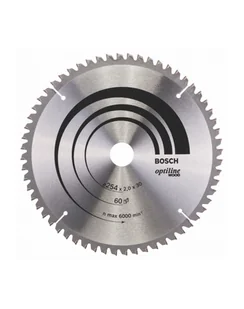 Bosch Piła tarczowa 254 x 30 x 60 zębów 2 mm - Tarcze do pił - miniaturka - grafika 3