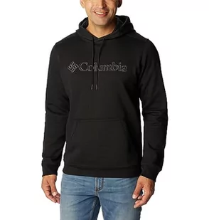 Columbia Męska bluza z kapturem CSC Basic Logo II, czarna, markowa grafika Shadow, XXL, Czarny, markowa grafika cieni, XXL - Bluzy męskie - miniaturka - grafika 1