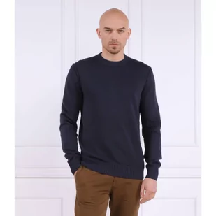 BOSS ORANGE Sweter Aropo 10247951 01 | Regular Fit | z dodatkiem lnu - Swetry męskie - miniaturka - grafika 1