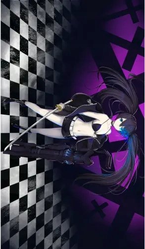 Plakat Black Rock Shooter brs_003 A2 (custom)