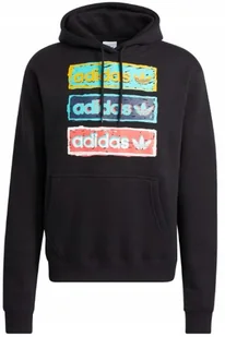Bluza z kapturem Adidas bluza męska Tri Linear Hood HT7333 r. S - Bluzy męskie - miniaturka - grafika 1