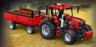 Klocki - Zestaw Klocków Traktor z Przyczepą 1284el. - miniaturka - grafika 1