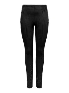ONLY Legginsy w kolorze czarnym - Legginsy - miniaturka - grafika 1