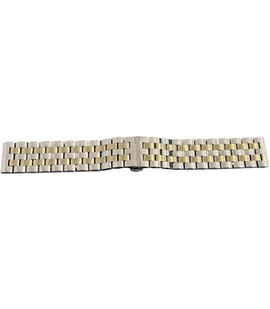 BRANSOLETA SREBRNO-ZŁOTA TEKLA 22MM BAA2 - W KRAKOWIE - Akcesoria do zegarków - miniaturka - grafika 1