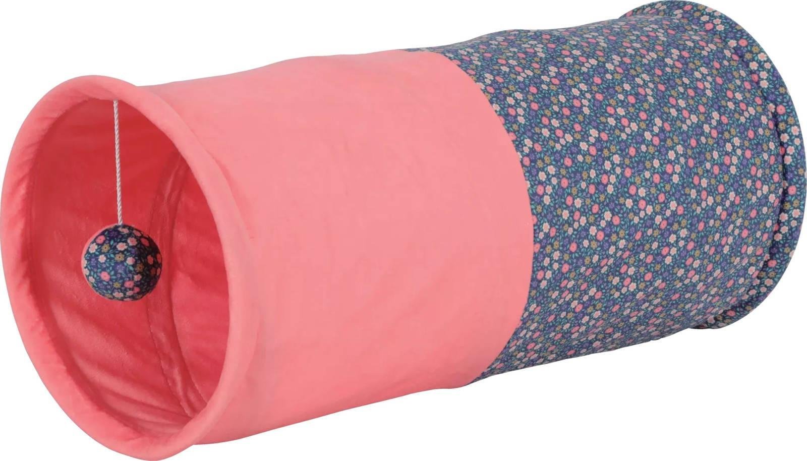 Zolux ZOLUX Zabawka dla kota ETHICAT tunel z zabawką, kwiaty