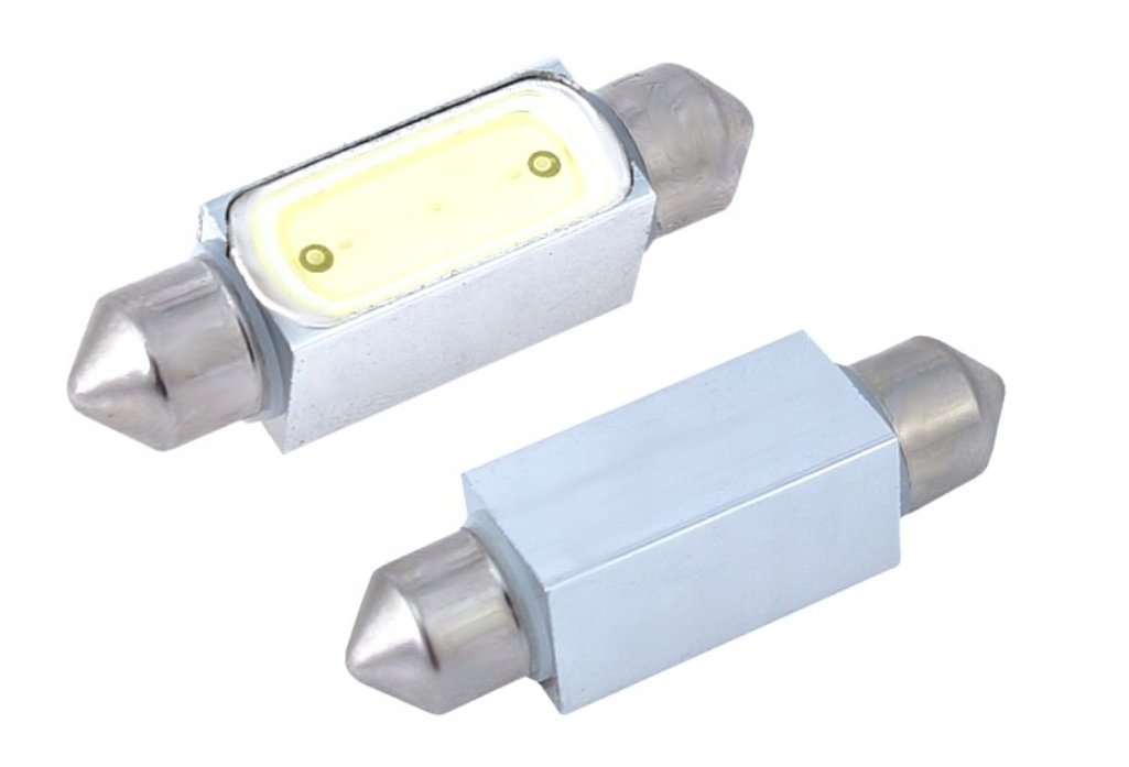 Żarówka Festoon SV8.5 39 mm 12V 1x HP LED biała 2szt.