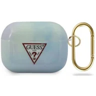 Akcesoria do słuchawek - GUESS Guess GUACAPTPUMCGC02 AirPods Pro cover niebieski/blue Tie & Dye Collection - miniaturka - grafika 1