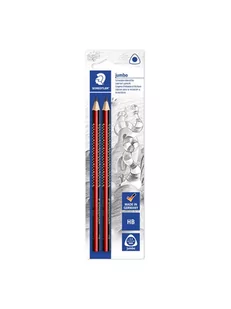 Staedtler Pencil jumbo HB 2pcs bc  FSC 100% - Przybory szkolne - miniaturka - grafika 1