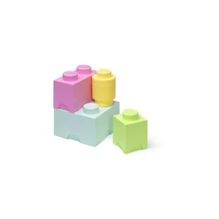 Plastikowe pojemniki dziecięce zestaw 4 szt. Box – LEGO® - Pojemniki na zabawki - miniaturka - grafika 1