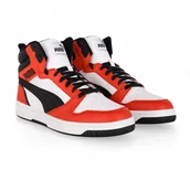 Sneakersy męskie - Męskie sneakersy Puma Rebound v6 - czerwone - miniaturka - grafika 1