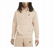 Bluzy męskie - Bluza Nike Club Fleece z kapturem DQ4663-258 r. S - miniaturka - grafika 1