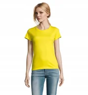 Koszulki i topy damskie - T-shirt Koszulka Damska WYSOKA JAKOŚĆ Sol's IMPERIAL 11502 Gold L - miniaturka - grafika 1