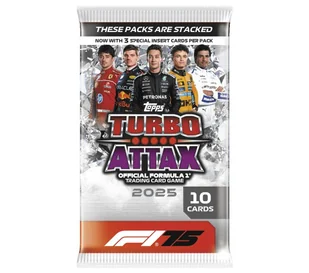 F1 Turbo Attax TCG Topps Saszetki z Kartami - Czasopisma - miniaturka - grafika 1