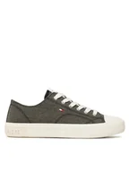Buty dla chłopców - Tommy Hilfiger Trampki Low Cut Lce-Up T3X9-32827-0890 S Czarny - miniaturka - grafika 1