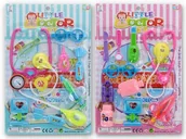 Zabawy w naśladowanie dorosłych - Zestaw lekarski na blistrze lekarz G184458 mix - miniaturka - grafika 1