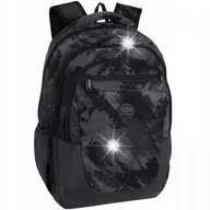 Plecaki szkolne i tornistry - COOLPACK PLECAK SZKOLNY MŁODZIEŻOWY DUŻY POJEMNY CZARNY 3D - miniaturka - grafika 1