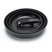 Patelnie - Mondex SMART Kpl.3szt patelnie aluminiowe Ilag 20/24/28cm odpinana rączka 994R GR5179-PROM - miniaturka - grafika 1