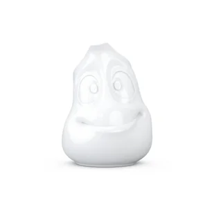 Biały roześmiany porcelanowy dzbanek do herbaty 58products, 350 ml - Mleczniki - miniaturka - grafika 1