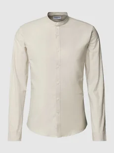 Koszula casualowa o kroju slim fit ze stójką model ‘Oxford’ - Koszule męskie - miniaturka - grafika 1