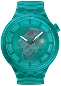 Zegarki męskie - Zegarek Swatch SB05L101 TURQUOISE JOY - miniaturka - grafika 1