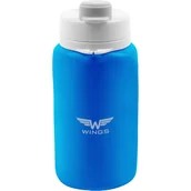 Walizki - WINGS Butelka podróżna BIDON 550ml BLUE - miniaturka - grafika 1