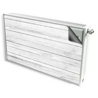 Dekoracje domu - magnes mata magnetyczna kaloryfer dekor białe deski - miniaturka - grafika 1