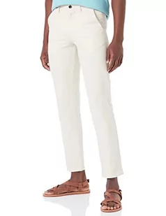 Sisley Spodnie męskie, Kremowy biały 0l8, 38 - Spodnie męskie - miniaturka - grafika 1