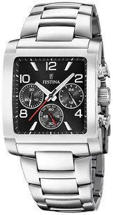 Zegarek Zegarek Festina F20652-3 Timeless Chronograph - Zegarki męskie - miniaturka - grafika 1
