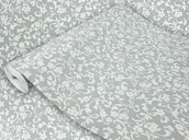 Tapety - Samoprzylepna Okleina Meblowa Szary Ornament Na Meble Szafkę Regał 45x25 - miniaturka - grafika 1