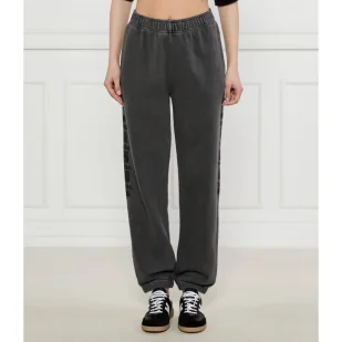 Pinko Spodnie dresowe Regular Fit - Dresy damskie - miniaturka - grafika 1