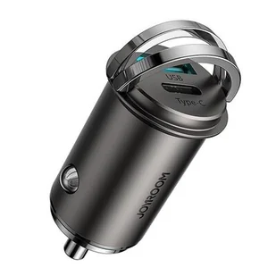 Joyroom Joyroom szybka ładowarka samochodowa USB Typ C / USB 45 W 5 A Power Delivery Quick Charge 3.0 AFC SCP szary (C-A35) C-A35 - Ładowarki samochodowe - miniaturka - grafika 1