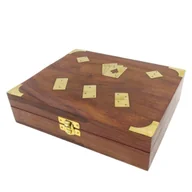 Gry planszowe - Zestaw gier tradycyjnych - Karty do gry, Gra w kości, Domino - SE11 - miniaturka - grafika 1