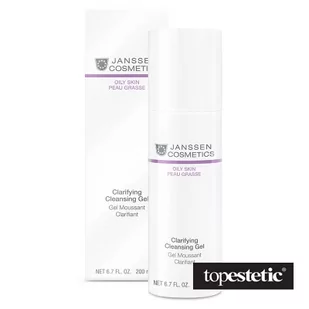 Janssen Cosmetics Janssen Cosmetics Clarifying Cleansing Gel Łagodny żel oczyszczający 200 ml - Żele do mycia twarzy - miniaturka - grafika 1