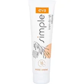 Kremy i maski do rąk - Pollena Eva Simple Odżywczy krem do rąk Miód i Owies 100 ml - miniaturka - grafika 1