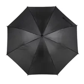 Parasole - Parasol damski Doppler Primo półautomatyczny długi czarny - miniaturka - grafika 1