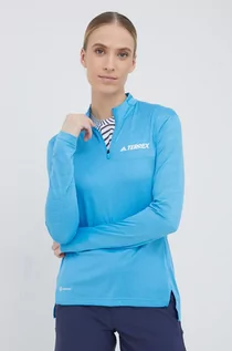 Koszulki i topy damskie - adidas TERREX longsleeve sportowy Multi - grafika 1